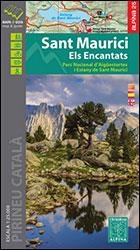 SANT MAURICI 1:25.000 ELS ENCANTATS -ALPINA | 9788480908603 | ALPINA EDITORIAL
