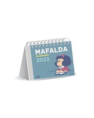 CALENDARIO 2023 MAFALDA ESCRITORIO-AZUL CLARO | 9789878935096