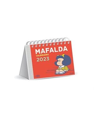CALENDARIO 2023 MAFALDA ESCRITORIO ROJO | 9789878935089
