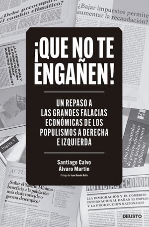 ¡QUE NO TE ENGAÑEN! | 9788423434411 | MARTÍN, ÁLVARO/CALVO, SANTIAGO