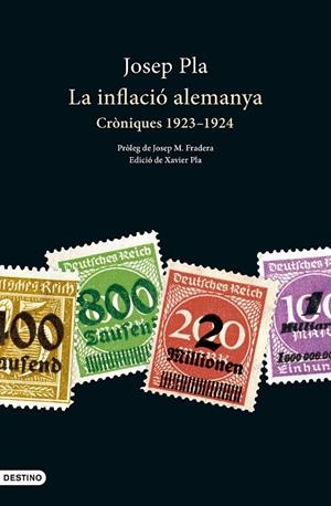 LA INFLACIO ALEMANYA | 9788419734044 | PLA, JOSEP