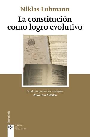 CONSTITUCIÓN LOGRO EVOL. | 9788430989706 | LUHMANN, NIKLAS / CRUZ VILLALÓN, PEDRO