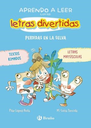 APRENDO A LEER CON LAS LETRAS DIVERTIDAS, 2. PERDIDAS EN LA SELVA | 9788469642665 | LOPEZ AVILA, PILAR
