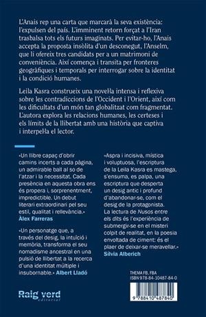 NUSOS ENTRE ELS DITS | 9788410487840 | KASRA, LEILA