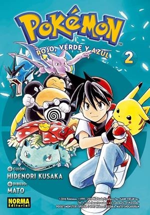 POKEMON 02. ROJO, VERDE Y AZUL 02 (NUEVO PVP) | 9788467964981 | KUSAKA, HIDENORI / MATO