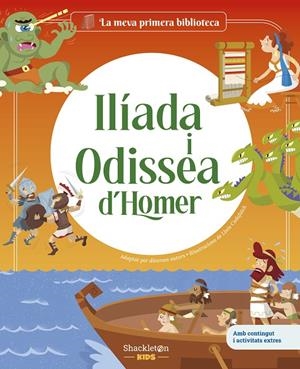 ILÍADA I ODISSEA D'HOMER | 9788413615370 | SOLÉ, JORDI / CAVALLONE, MARIA CECILIA / CADAFALCH I PLADEVALL, LLUÍS / HOMERO