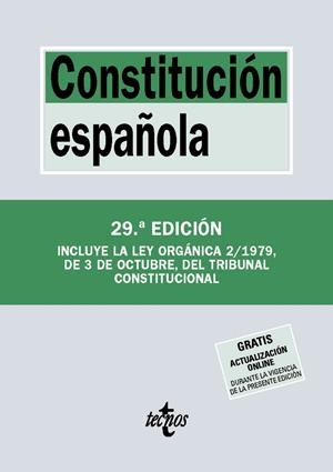 CONSTITUCIÓN ESPAÑOLA | 9788430993048 | EDITORIAL TECNOS
