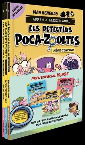 (PACK).4-5-6.ELS DETECTIUS POCA-ZOOLTES | 9791387782009 | BENEGAS, MAR