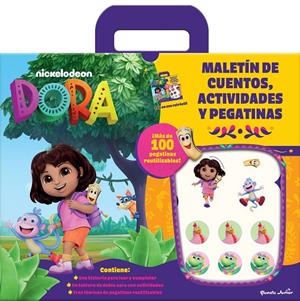 DORA. MALETÍN DE CUENTOS, ACTIVIDADES Y PEGATINAS | 9788408300335 | DORA