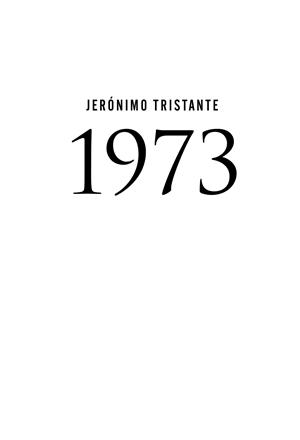 1973 | 9788419822888 | TRISTANTE, JERÓNIMO