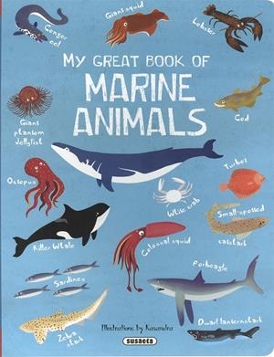 MY GREAT BOOK OF MARINE ANIMALS | 9788467797398 | ORTIZ, ISABEL