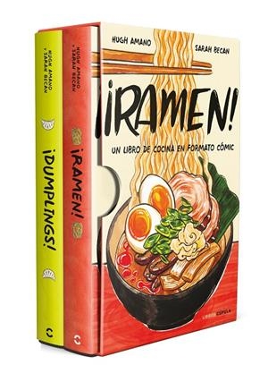 ESTUCHE ¡RAMEN! + ¡DUMPLINGS! EDICIÓN TAPA BLANDA | 9788448045302 | AMANO Y SARAH BECAN, HUGH