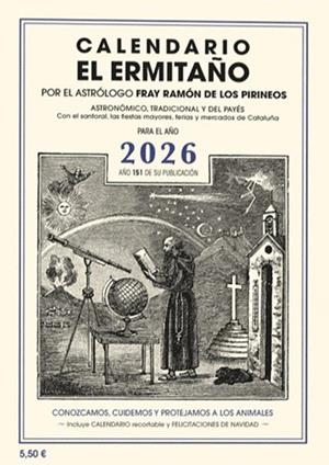 CALENDARIO EL ERMITAÑO 2026 | 9788412798593 | , AA.VV.