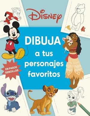 DISNEY DIBUJA A TUS PERSONAJES FAVORITOS | 9780241804445 | , DK