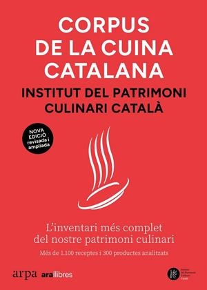 CORPUS DE LA CUINA CATALANA | 9791387833381 | INSTITUT DEL PATRIMONI CULINARI CATALÀ,