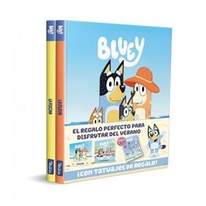 BLUEY. UN CUENTO - ¡A LA PLAYA! ¡A LA PISCINA! PACK CON DOS LIBROS DE BLUEY PARA | 9788448874308 | BLUEY, BLUEY