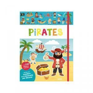 EL MEU PRIMER LLIBRE D'ADHESIUS, PIRATES | 9782733870877 | , "DESCONOCIDO"