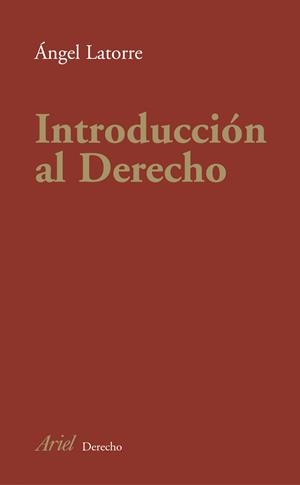 INTRODUCCION AL DERECHO | 9788434432215 | LATORRE, ANGEL