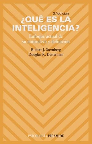 ¿QUE ES LA INTELIGENCIA? | 9788436818314 | STERNBERG, ROBERT J.  Y OTROS