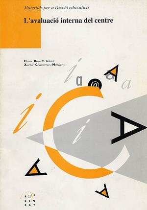 AVALUACIO INTERNA DEL CENTRE | 9788489149397 | BORRELL I CLOSA, ELVIRA