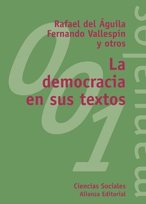 DEMOCRACIA EN SUS TEXTOS | 9788420681702 | AGUILA, RAFAEL DEL
