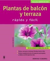 PLANTAS DE BALCON Y TERRAZA | 9788425515002