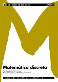 MATEMATICA DISCRETA                                INICIACIO | 9788466730679 | CIRRE TORRES, FRANCISCO JAVIER
