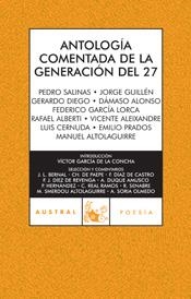 ANTOLOGÍA  GENERACIÓN DEL 27 | 9788467026030