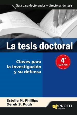TESIS DOCTORAL, LA | 9788493559083 | PHILLIPS, ESTELLE M. / PUGH, DEREK S.