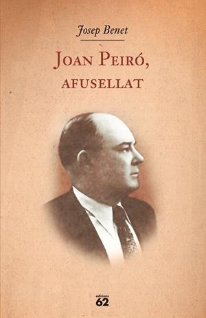 JOAN PEIRO, AFUSELLAT | 9788429761504 | BENET, JOAN